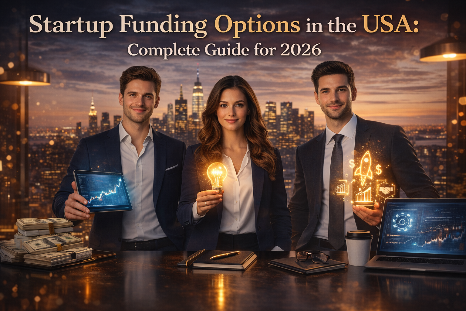 Startup Funding Options in the USA: Complete Guide for 2026  | CORPIUS