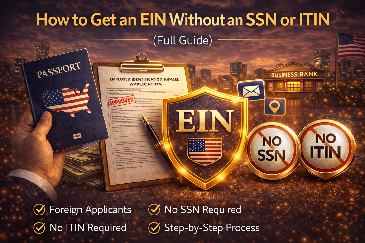 How to Get an EIN Without an SSN or ITIN (Full Guide)  | CORPIUS